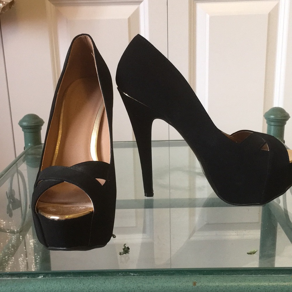Peep Toe Heels